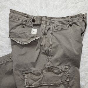 American Eagle Flex Men's Lived-in Cargo Pants Size 29x30 Khaki